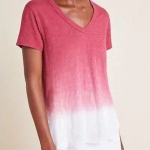 Anthropologie Left Of Center Ombre Tee